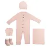 Bistyle Hastane Çıkışı 5li Triko Knidted Style Pembe
