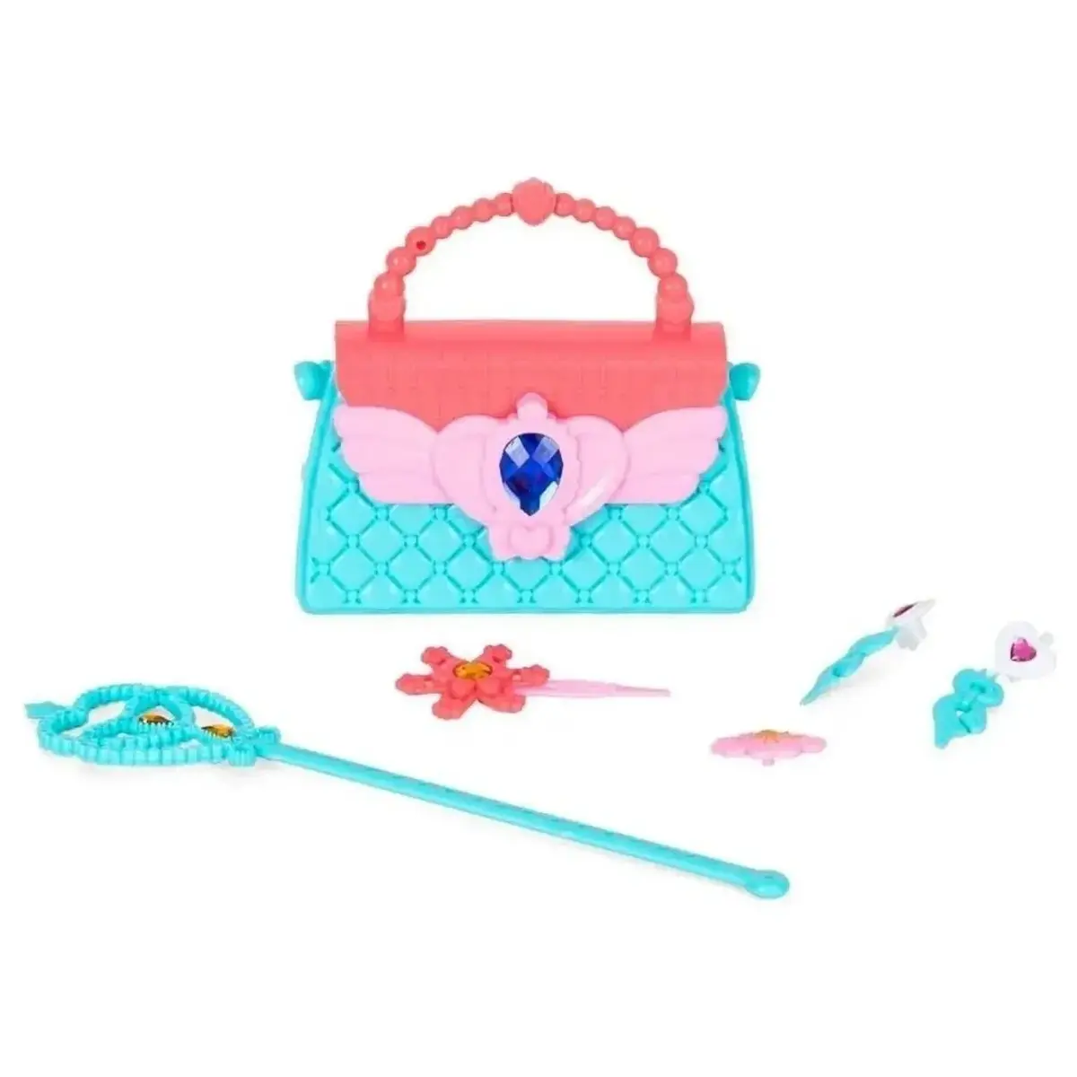 Çantalı Asalı Tokalı Aksesuar Seti 6 Parça 