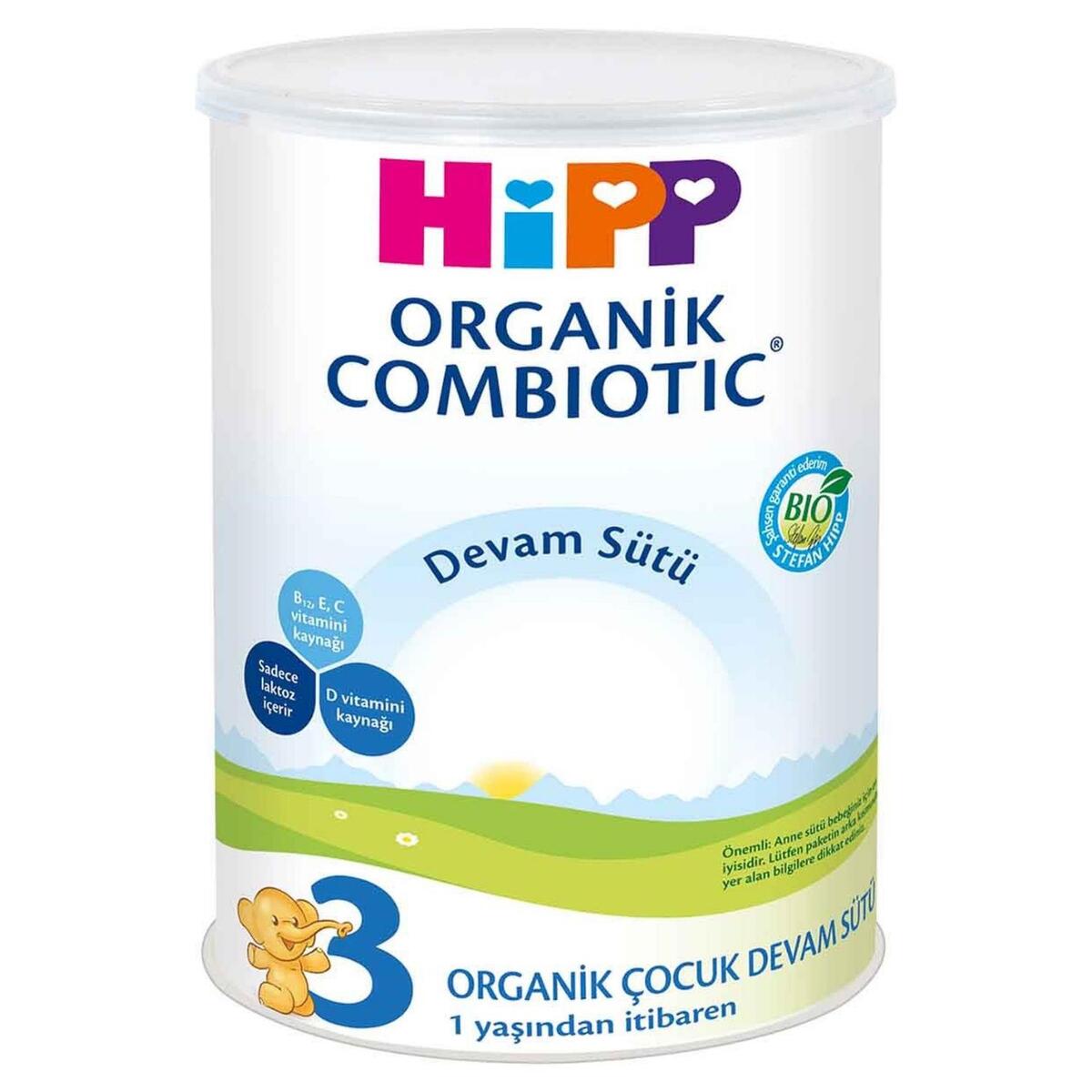 Hipp 3 Organik Combiotic Devam Sütü 350 gr