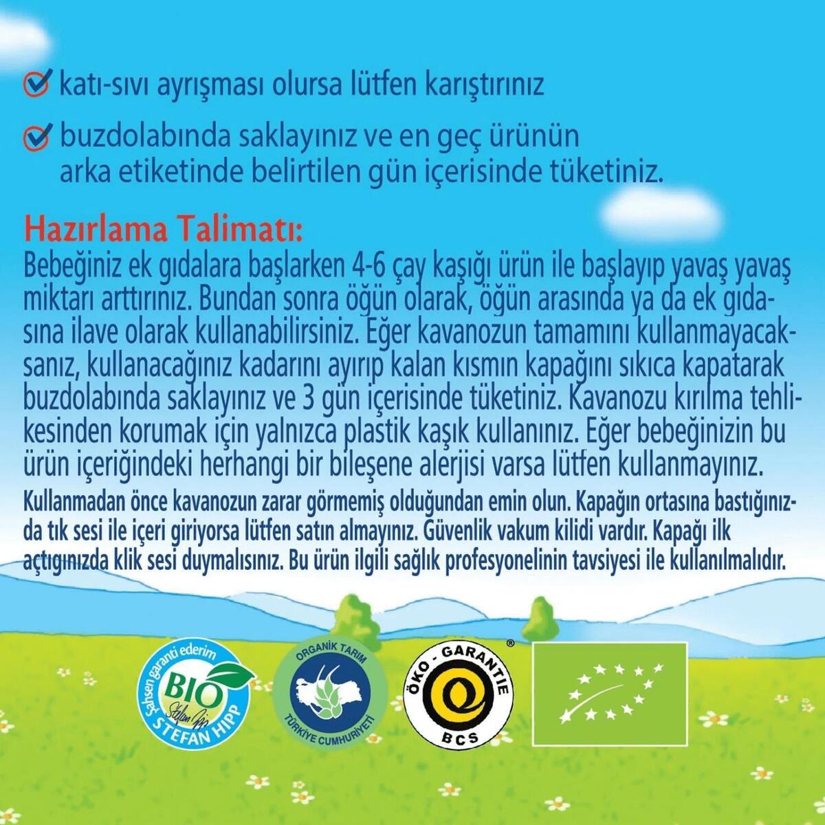 Hipp Organik Elma Püresi 125 gr x3