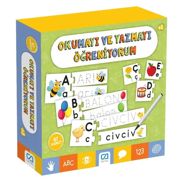Ca Games Okumayı ve Yazmayı Öğreniyorum