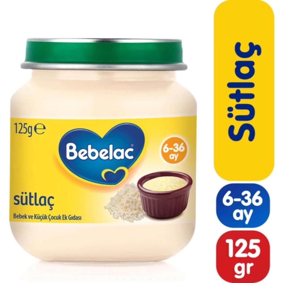 Bebelac Kavanoz Mamasi Sütlaç 125 gr