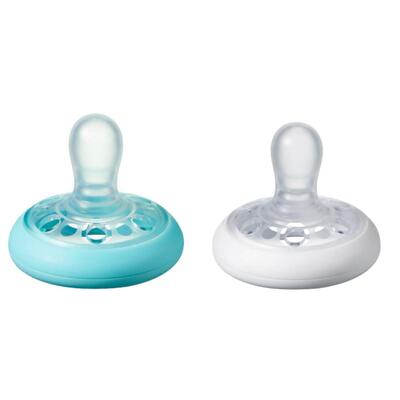 Tommee Tippee Breastlike Emzik 2li 0-6 Ay Mavi - Beyaz