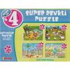 Hayvanlar Süper Renkli Puzzle