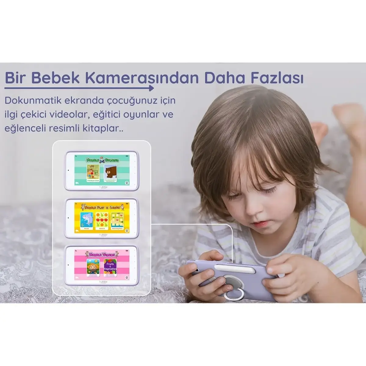 Hubble Nursery Pal  Deluxe 5 inç Dijital Bebek Kamerası