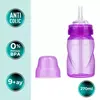 Mamajoo Akıtmaz Pipetli Bardak 270 ml Mor