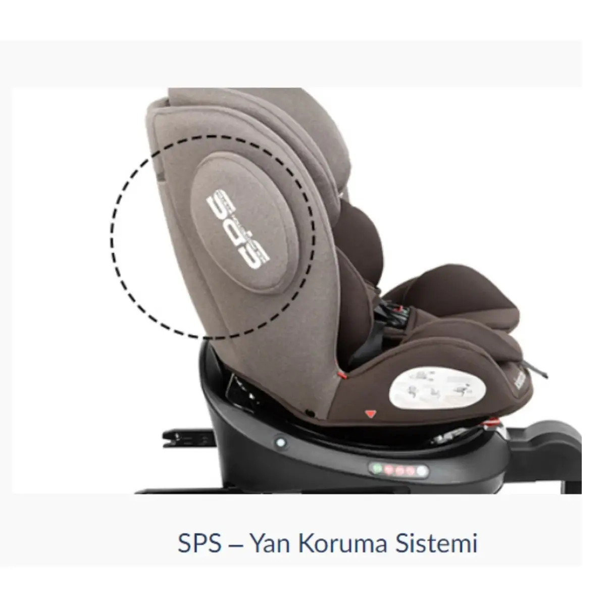 Kikka Boo Ronda Isofixli Oto Koltuğu 0-36 Kg Black