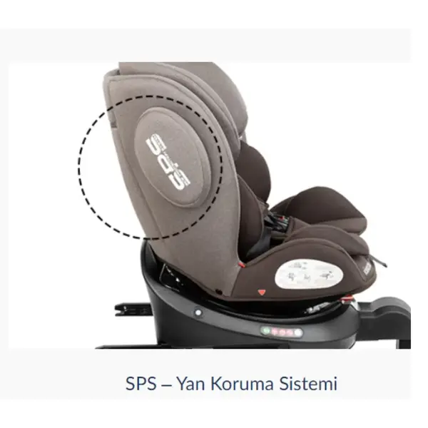 Kikka Boo Ronda Isofixli Oto Koltuğu 0-36 Kg Black