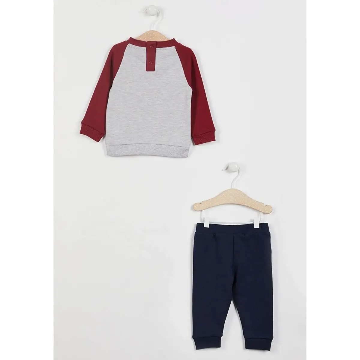 U.S Polo 2li Takım Gri Melanj