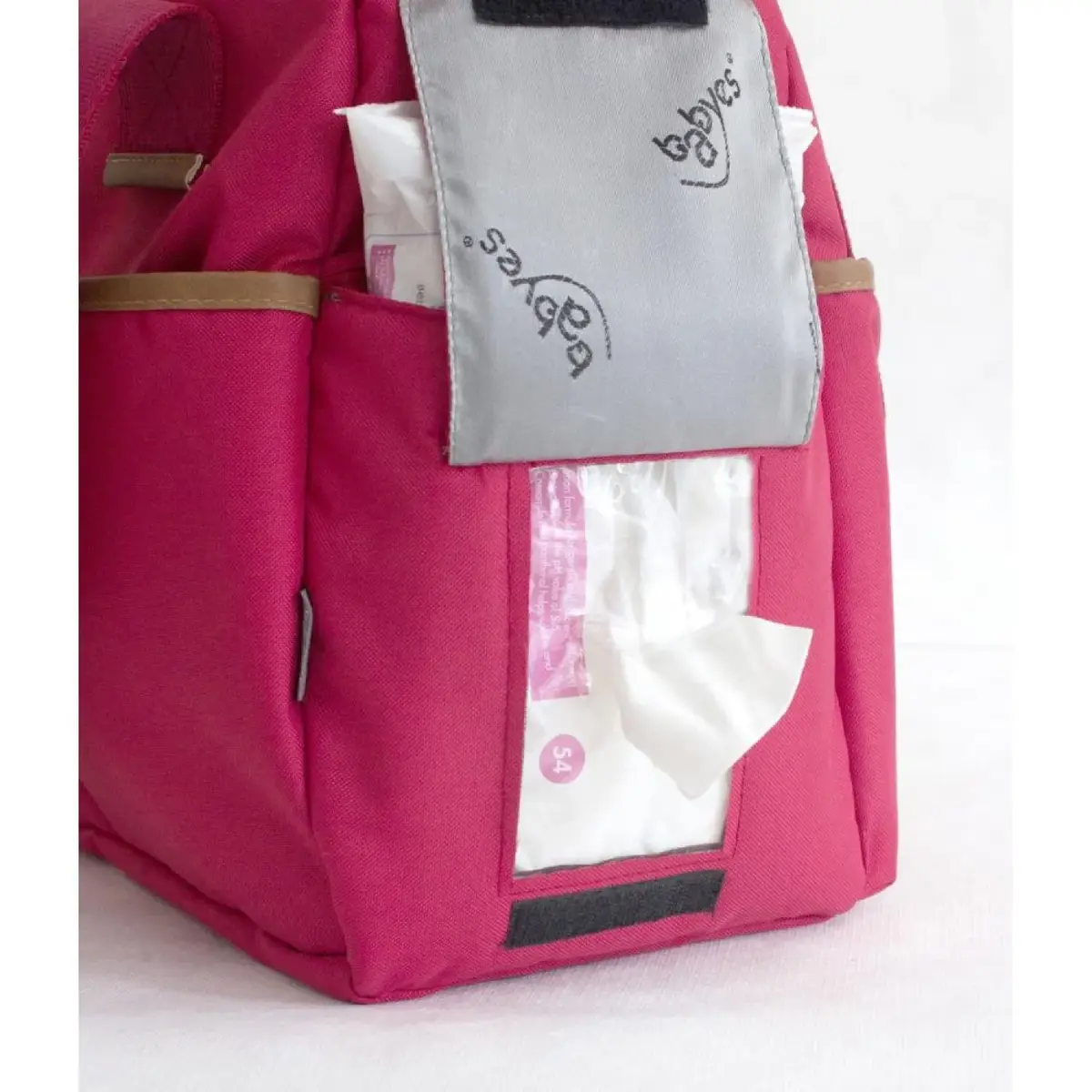 Babyes Blume Anne Bebek Bakım Çantası Kırmızı