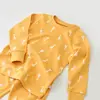 Bibaby Pijama Takımı Happy Graffe Hardal