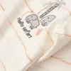 Bibaby Organik Pijama Takımı Hello Safari Ekru - Kiremit