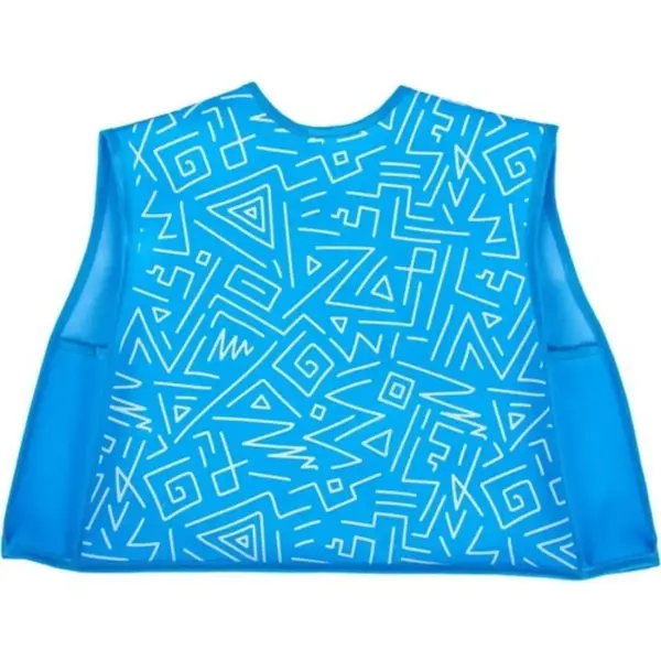 Sevi Bebe Körüklü Giymeli Önlük Geometrik Desen