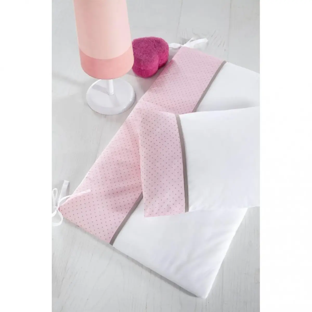 Pierre Cardin Deluxe Ballerina in Pink Bebek Uyku Seti 80x130