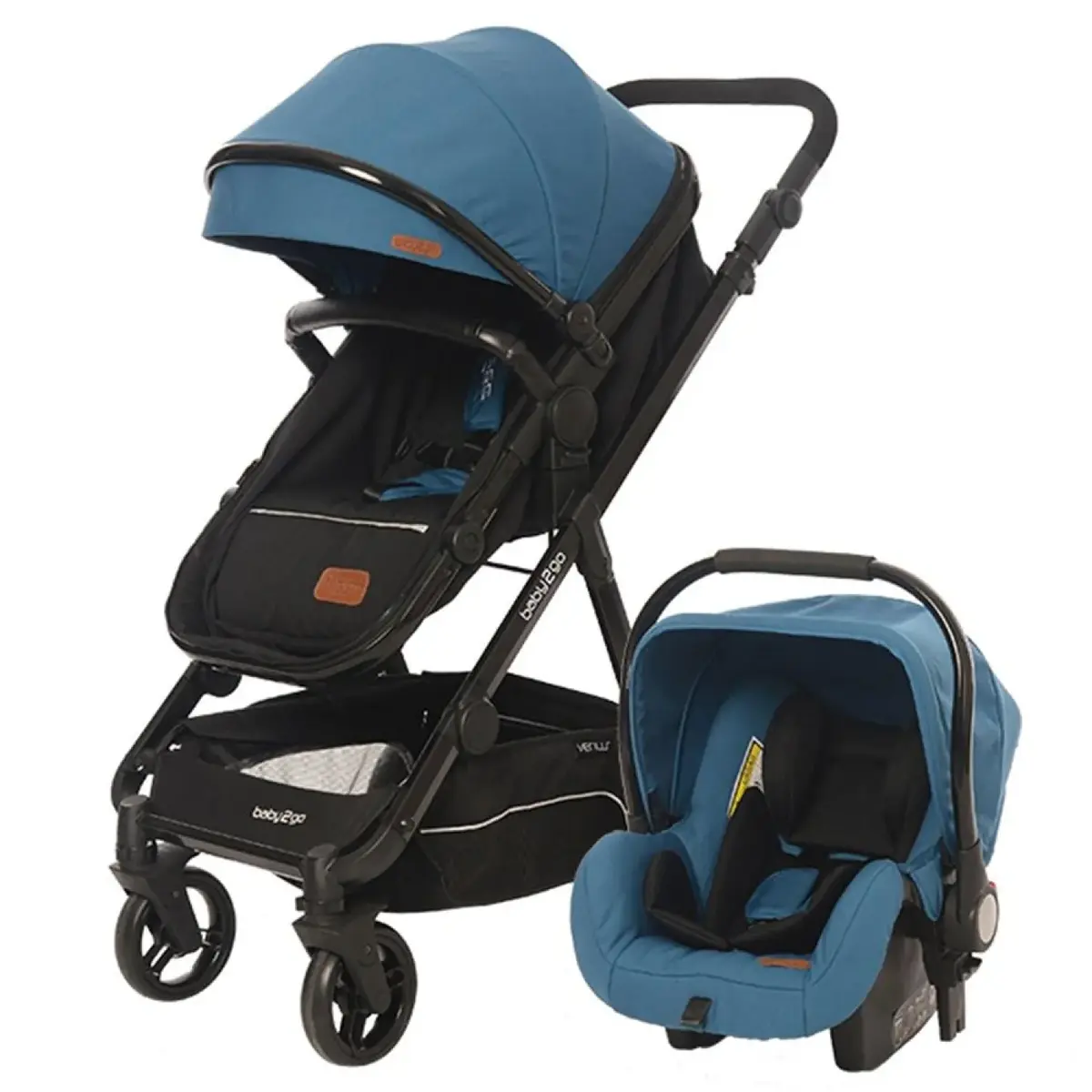 Baby2go Venüs 2018 Travel Sistem Bebek Arabası Petrol