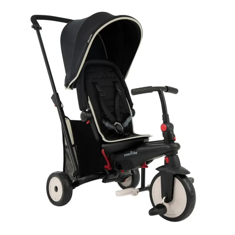 SmarTrike STR3 Plus 5’i 1 Arada Üç Tekerlekli Bebek Bisikleti - Black