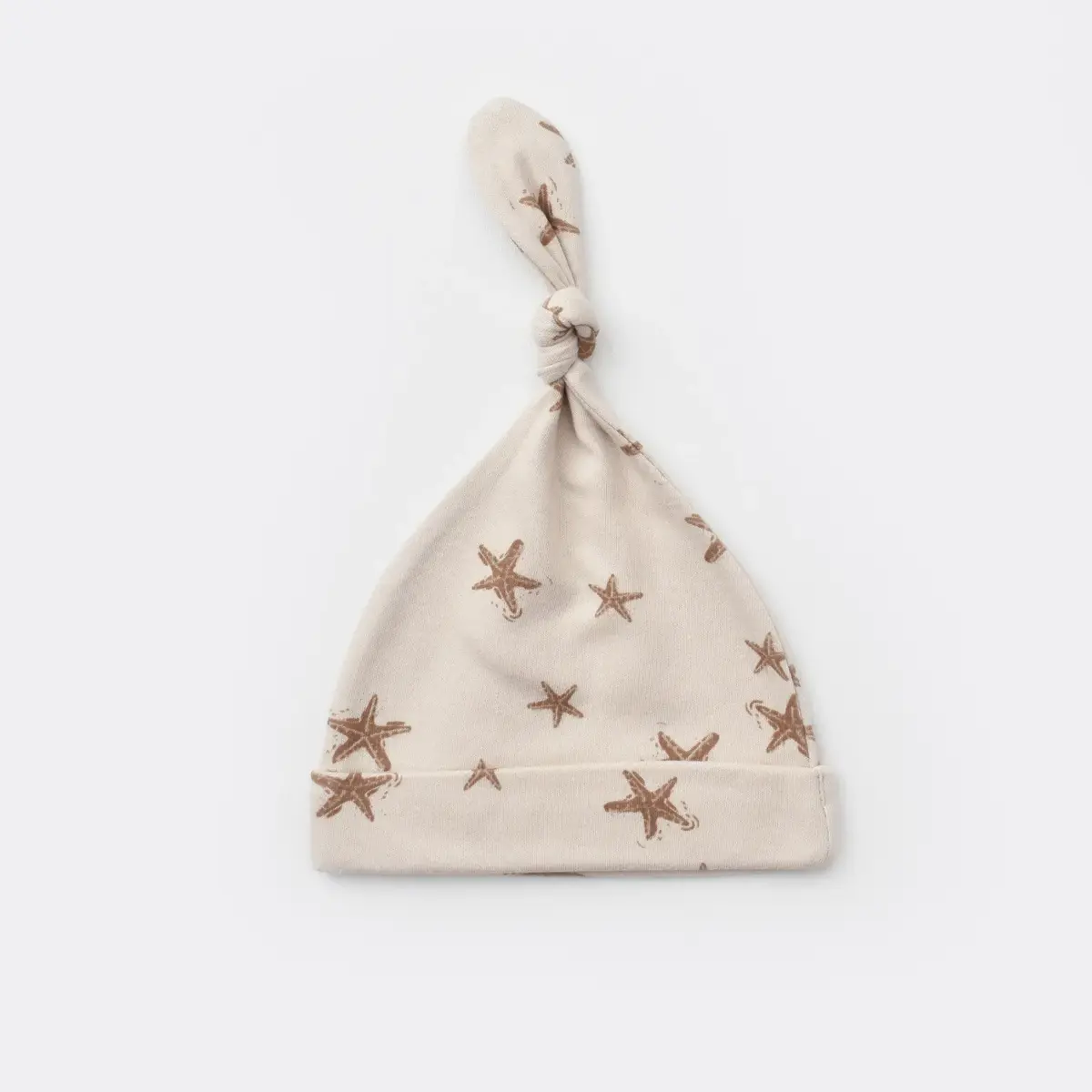 Bibaby Organik Şapka 2li Magic Starfish Latte
