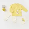 Bibaby Organik Zıbın Takımı 3lü Baby Racoon Lemon Grass - Vanilla Ice