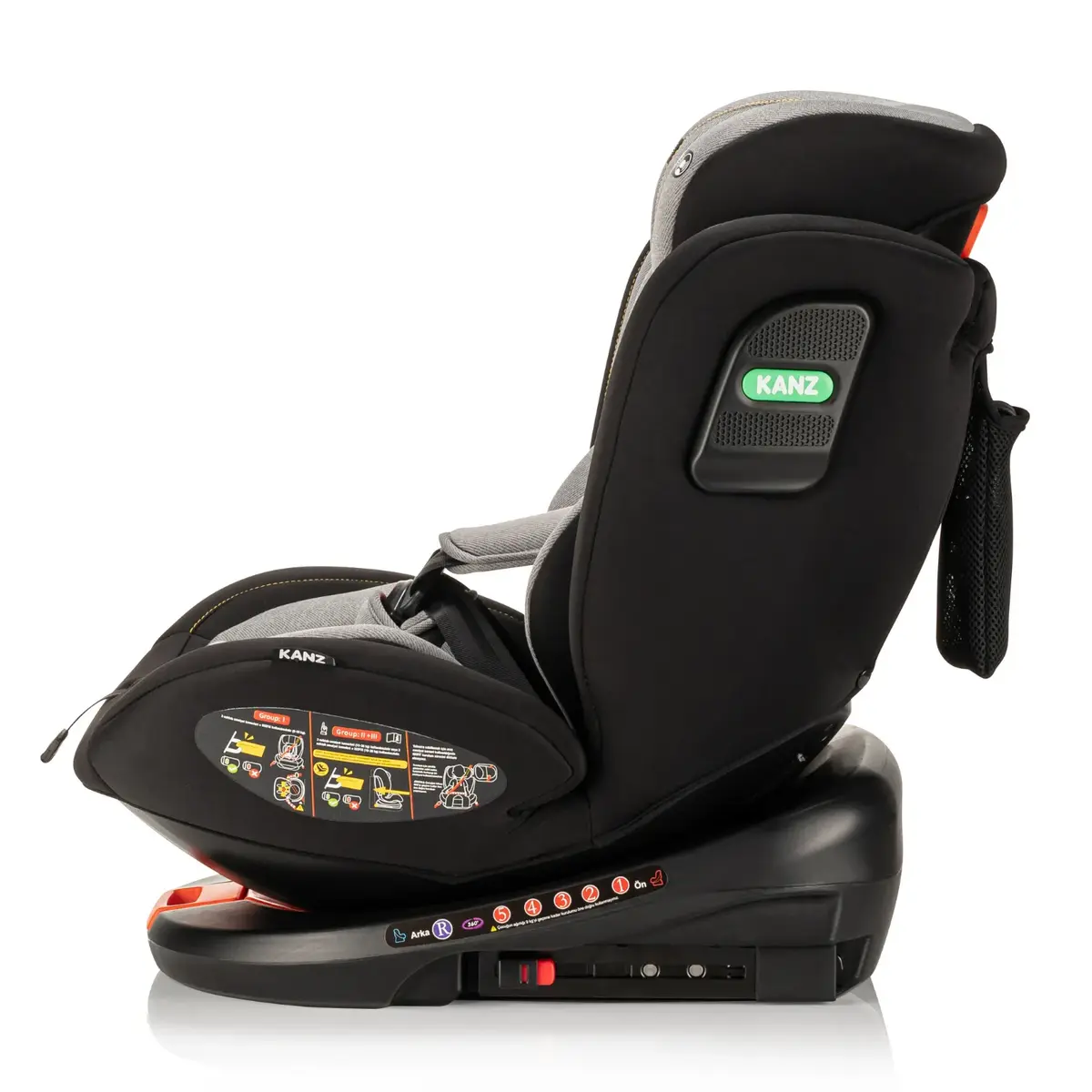 Kanz Comfort Oto Koltuğu 0-36 Kg Siyah