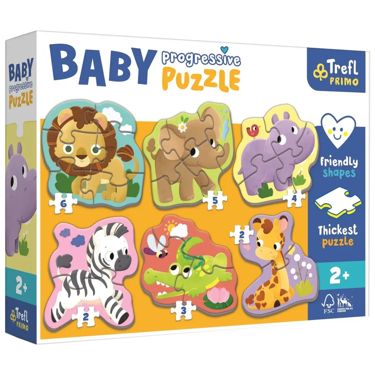 Trefl Puzzle Baby Puzzle Safari Hayvanlar
