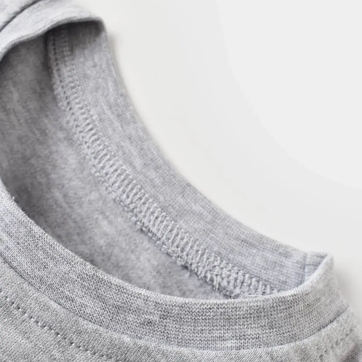 Bibaby Organik Sweatshirt Little Basic Gri Melanj