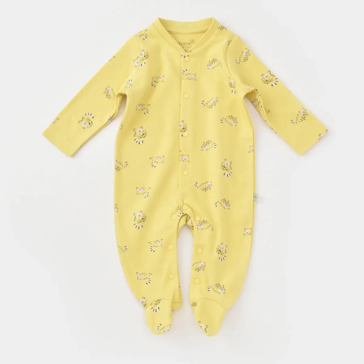 Bibaby Organik Tulum Takımı Tüllü Baby Racoon Lemon Grass Vanilla Ice