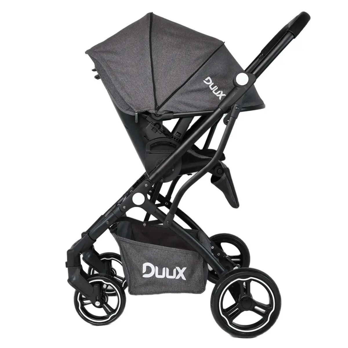 Duux One Travel Sistem Bebek Arabası Siyah Antrasit