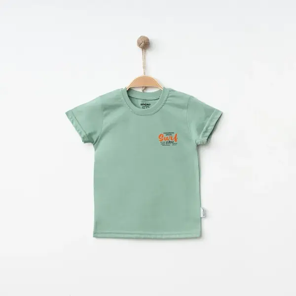 Winimo T-Shirt Surf Baskılı Yeşil