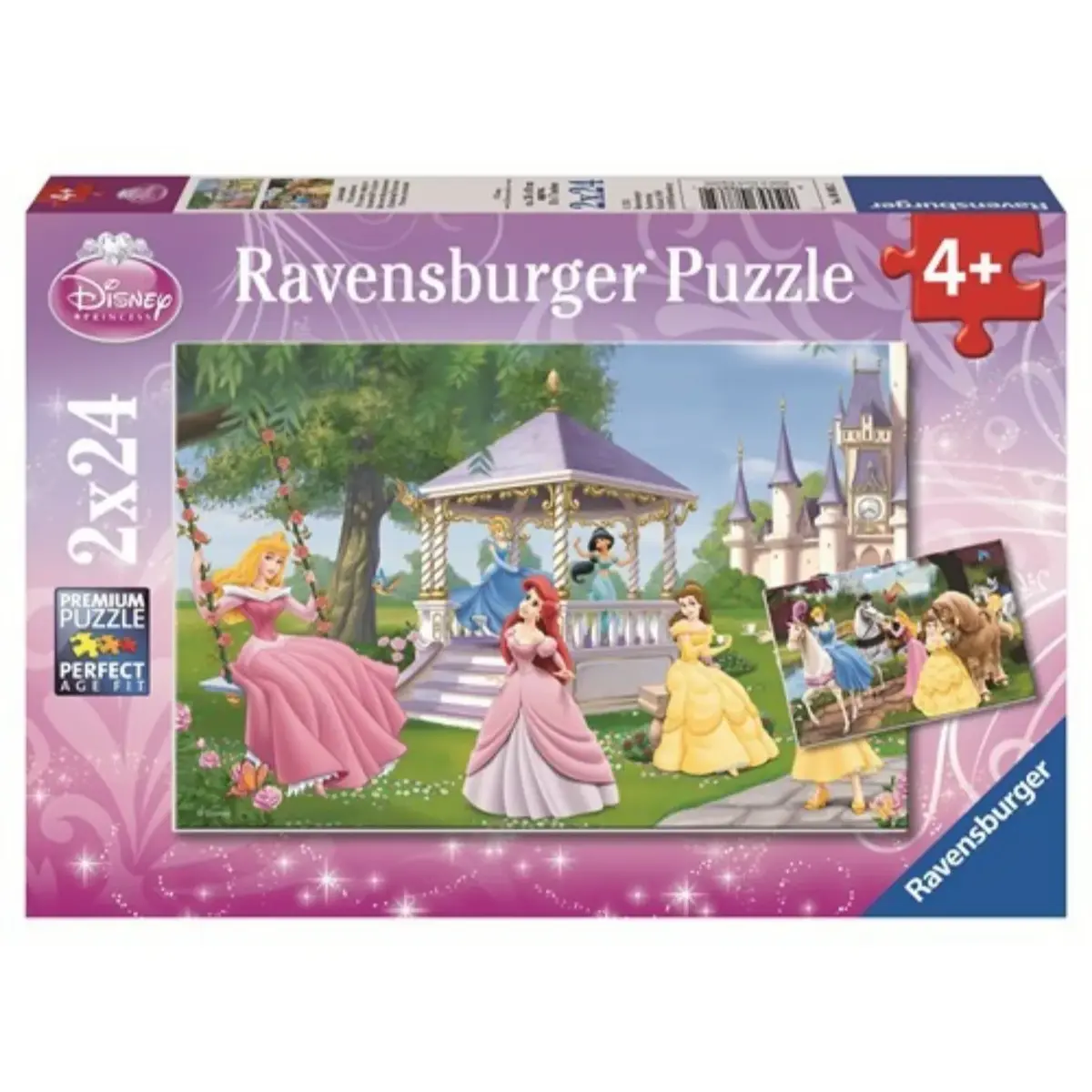 Ravensburger 2x24 Parçalı Puzzle Walt Disney Büyülü Prensesler-088652
