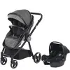 Duux Gator Travel Sistem Bebek Arabası Black
