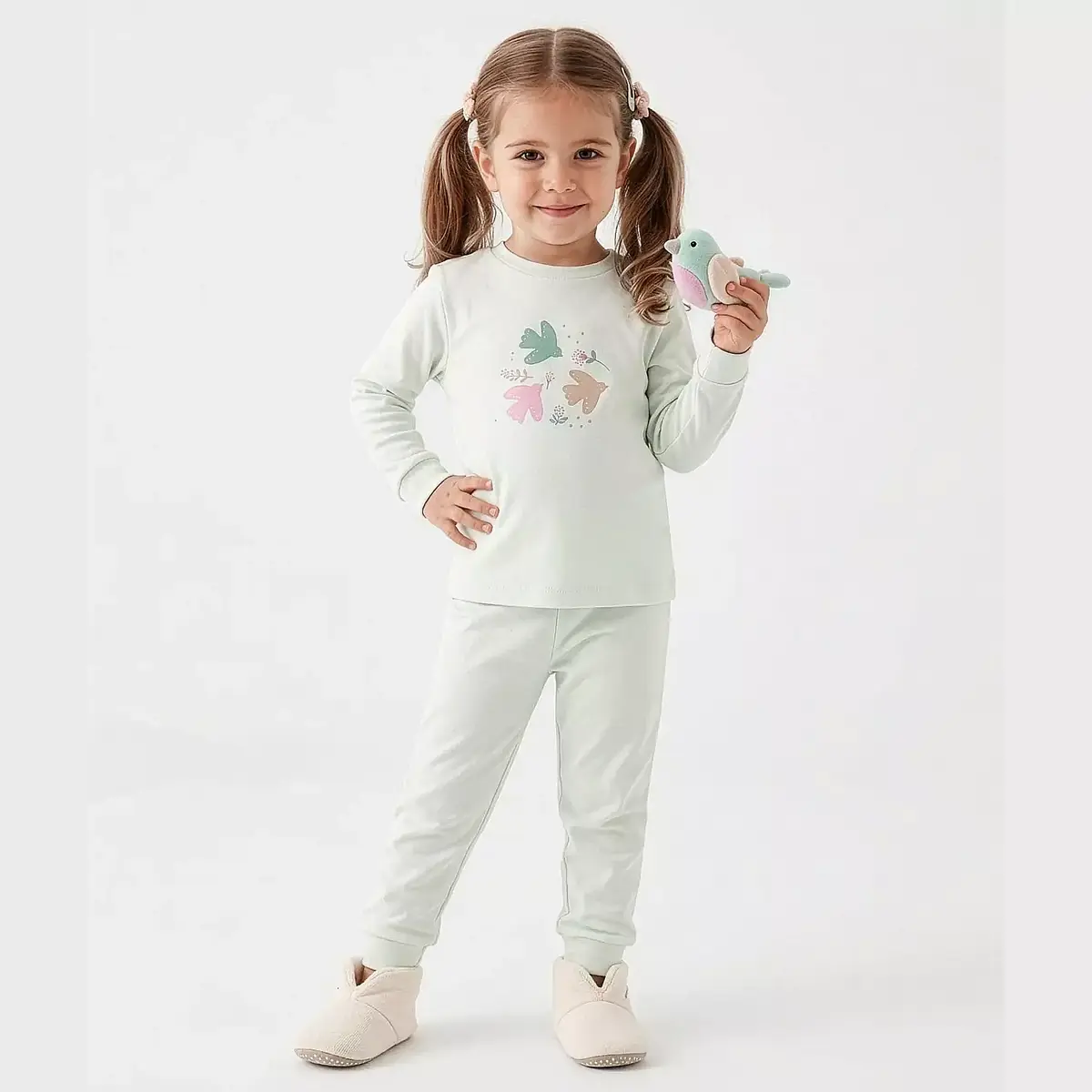 Ella Bonna Pijama Takımı Mavi