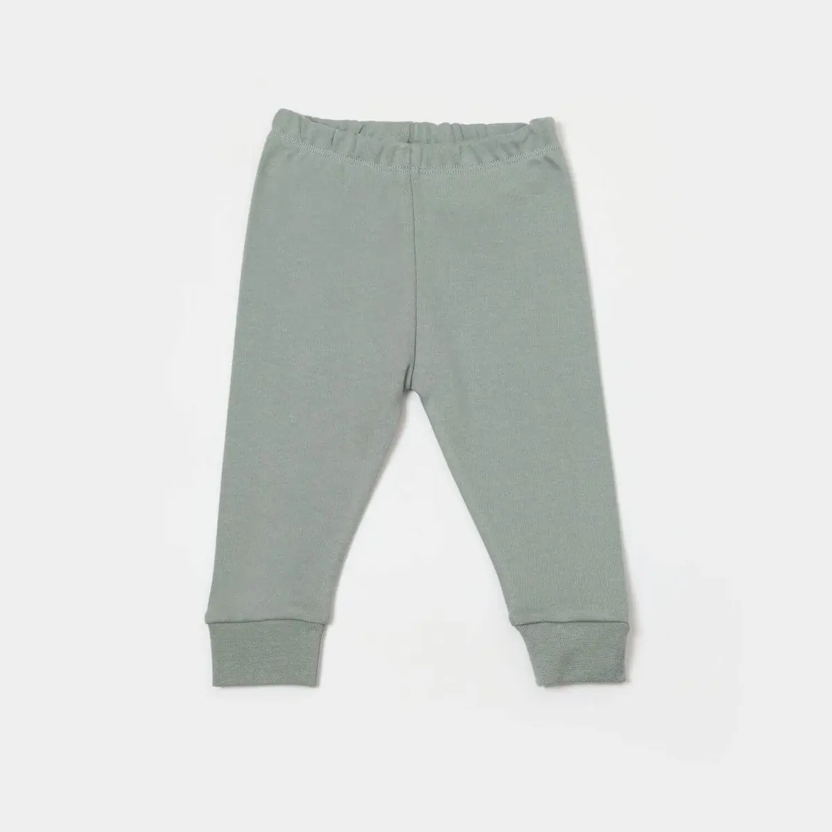 Bibaby Organik Pijama Takımı Cool Lines Bunny Bej - Hardal