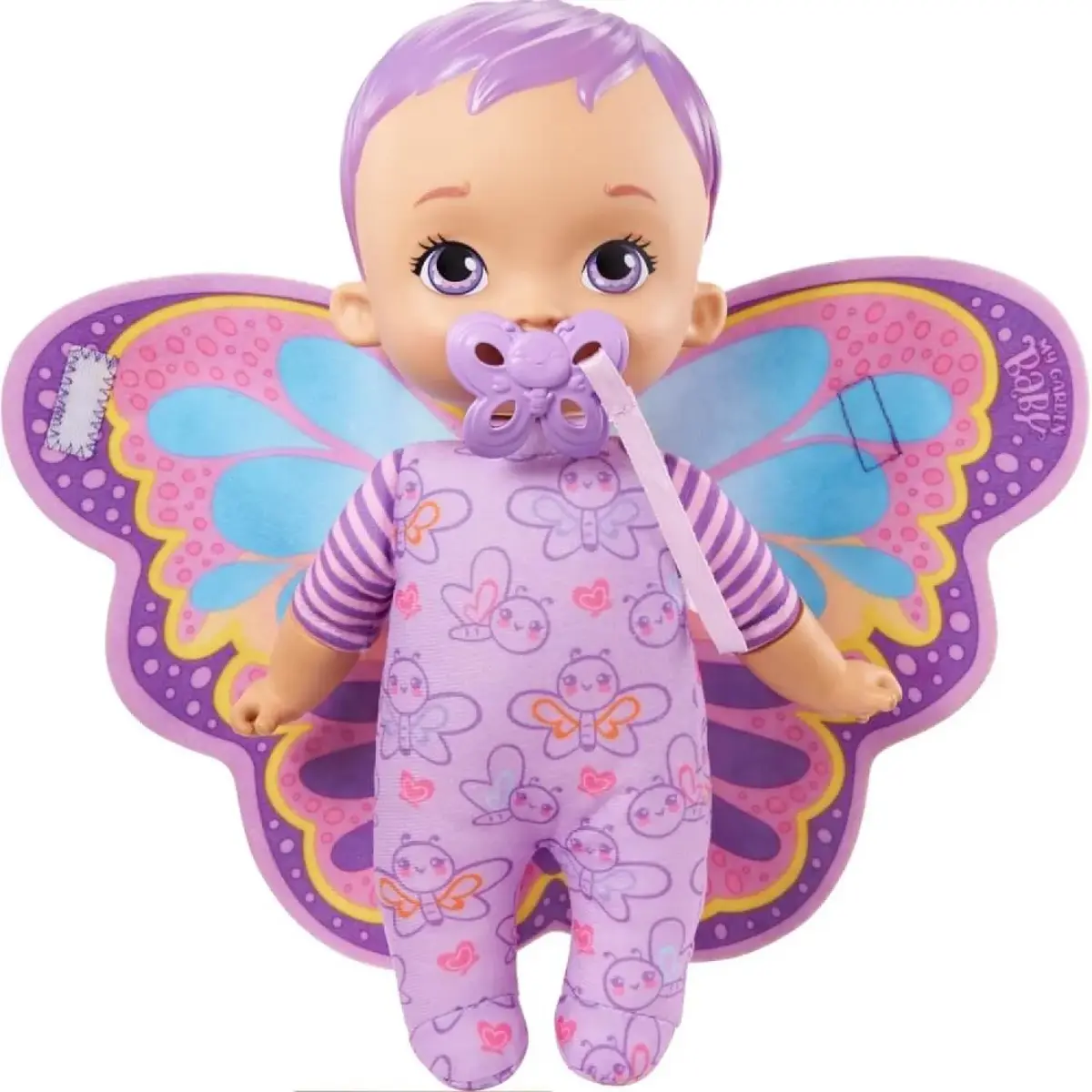 My Garden Baby İlk Kelebek Bebeğim Mor Saçlı Bebek