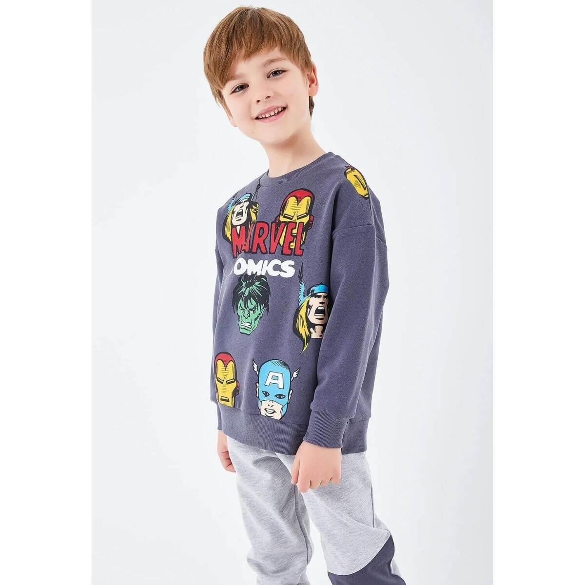 Marvel Comis Eşofman Takımı Antrasit