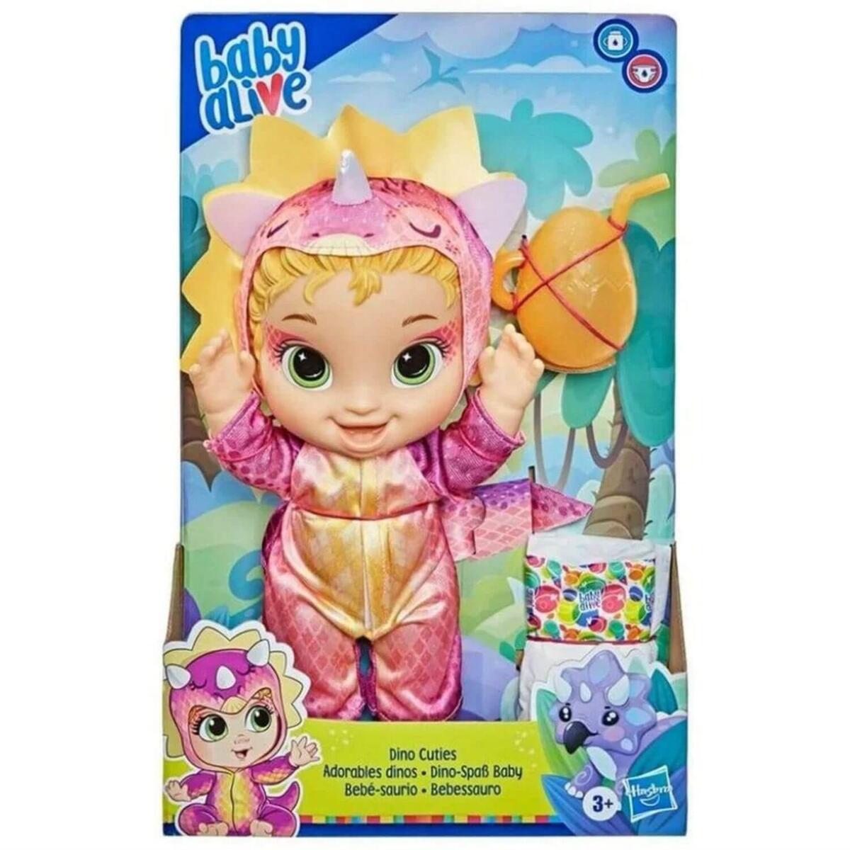 Baby Alive Dino Cuties Bebek Sarışın