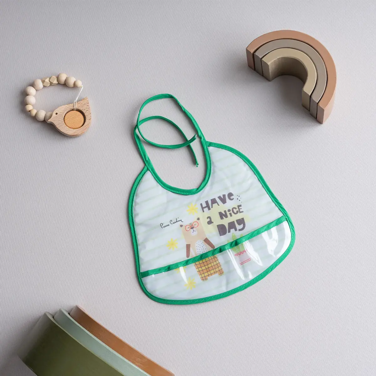 Pierre Cardin Mama Önlüğü Küçük Boy PVC Pierre Cardin Mama Önlüğü Küçük Boy PVC