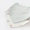 Bibaby Organik Fular Önlük 2li Pretty Ears Bunny Mint - Ekru