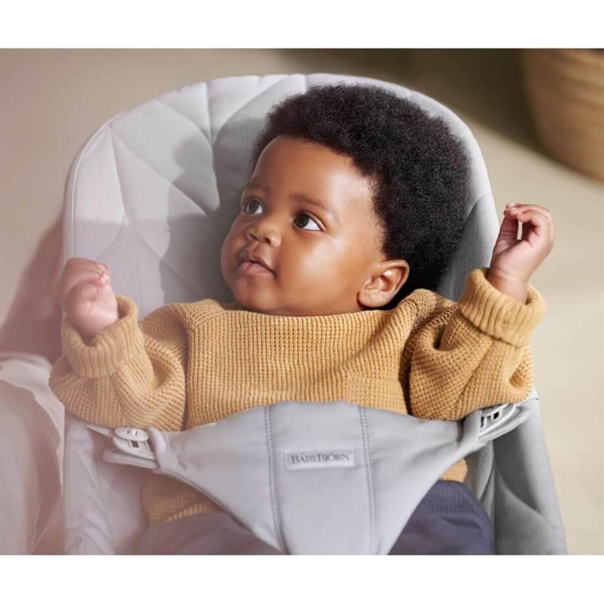 Babybjörn Bliss Ana Kucağı Petal Cotton Grey