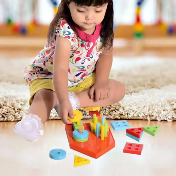 Furkan Toys Kutulu Geometrik Ev