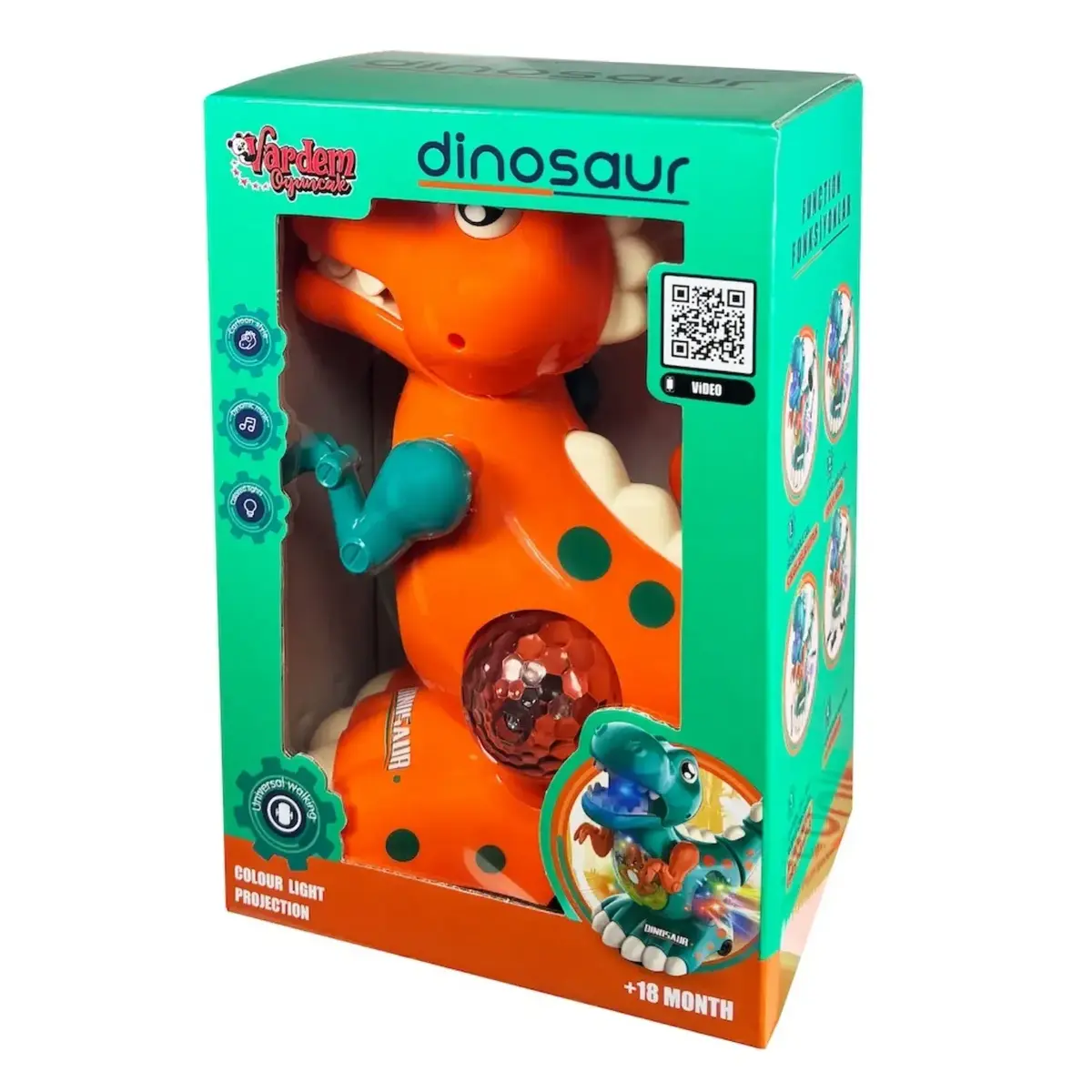 Vardem Işıklı Müzikli Hareketli Dinozor