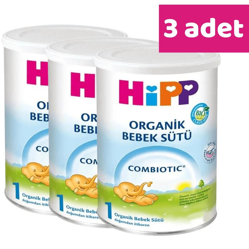 Hipp 1 Organik Combiotic Bebek Sütü 350 gr x3