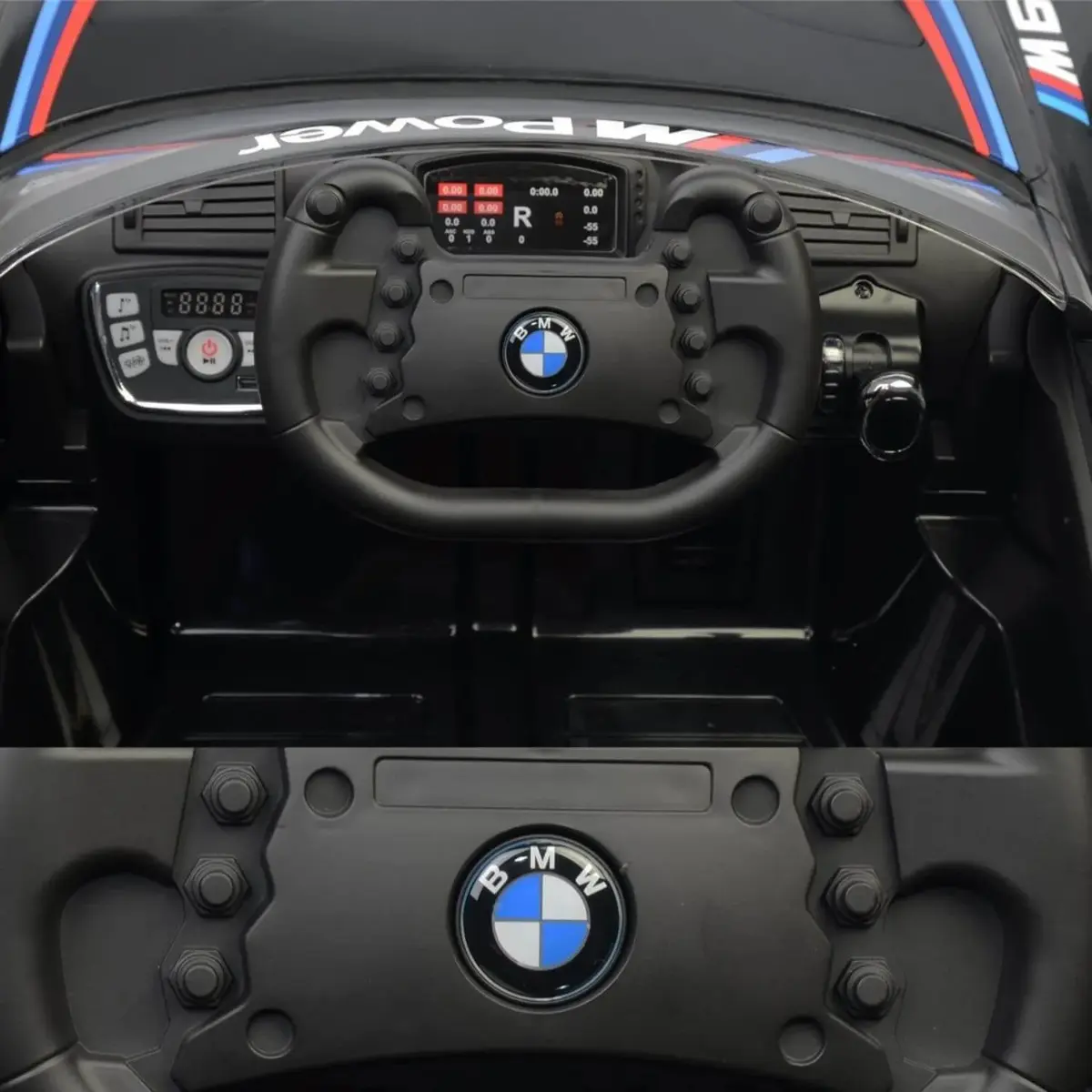 BMW M6 GT3 Akülü Araba Black