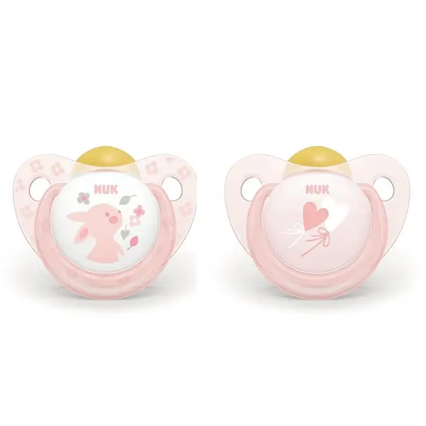Nuk Baby Rose Kauçuk Emzik 6+ Ay 