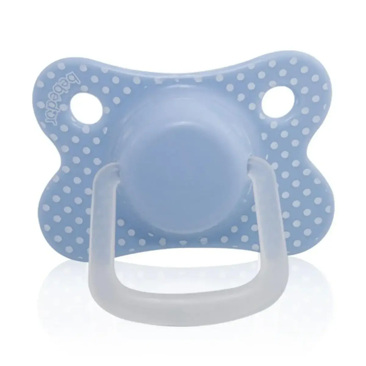 Bebedor Retro Yassı Silikon Emzik 0+ Ay