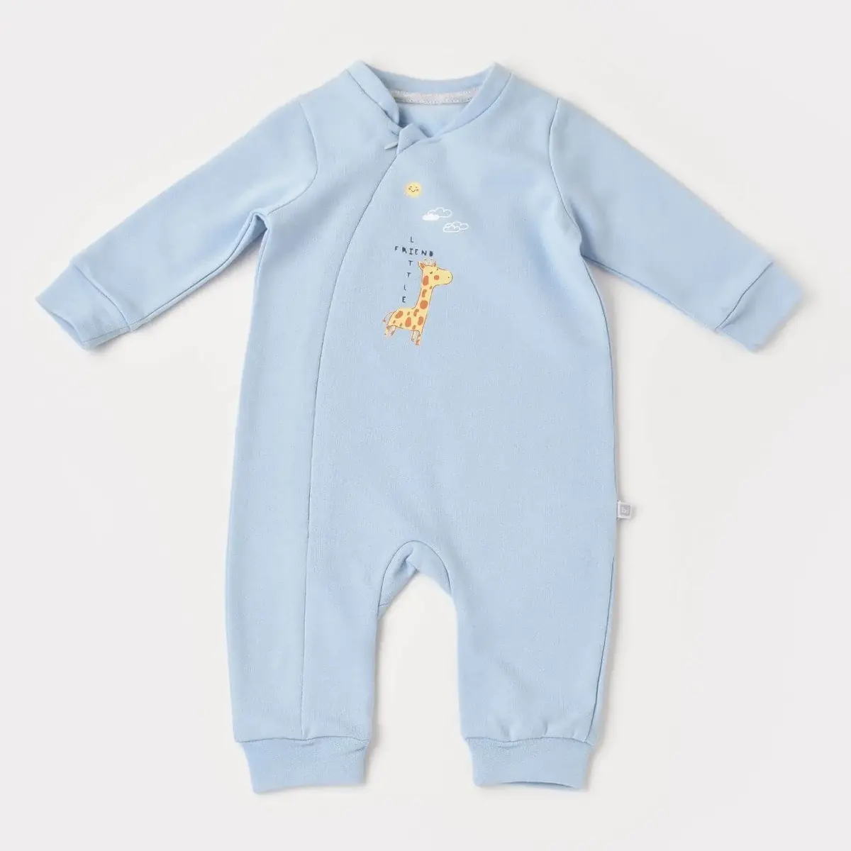 Bibaby Tulum Fermuarlı Little Graffe Mavi Bibaby Tulum Fermuarlı Little Graffe Mavi