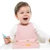 OiOi Vakum Tabanlı Silikon Tabak Porsiyon 6+ Ay Bubble Beige