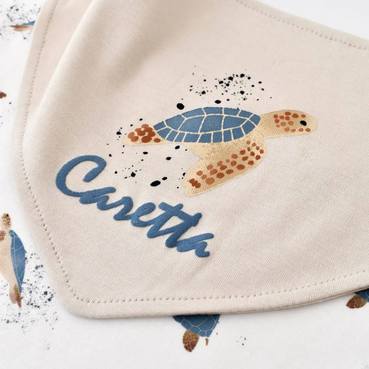 Bibaby Organik Fular Önlük 2li Caretta In Live Taş
