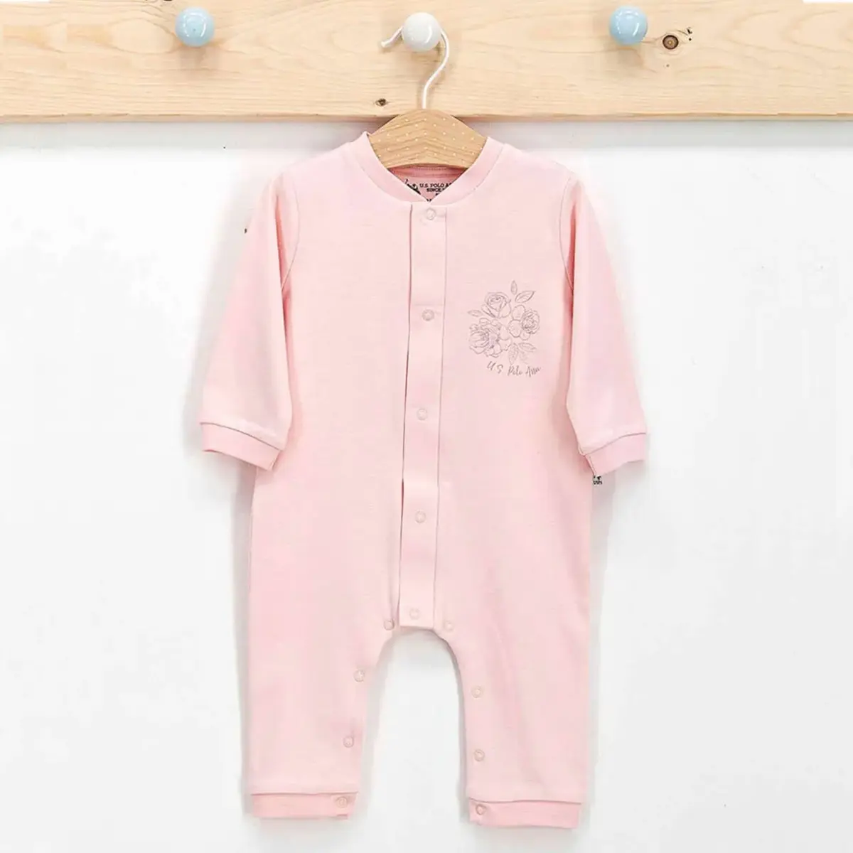 U.S. Polo Tulum Uzun Kol Patiksiz Toz Somon U.S. Polo Tulum Uzun Kol Patiksiz Toz Somon