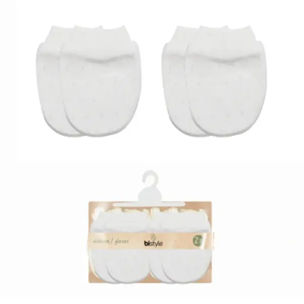 Bistyle Eldiven 2li New White Beyaz