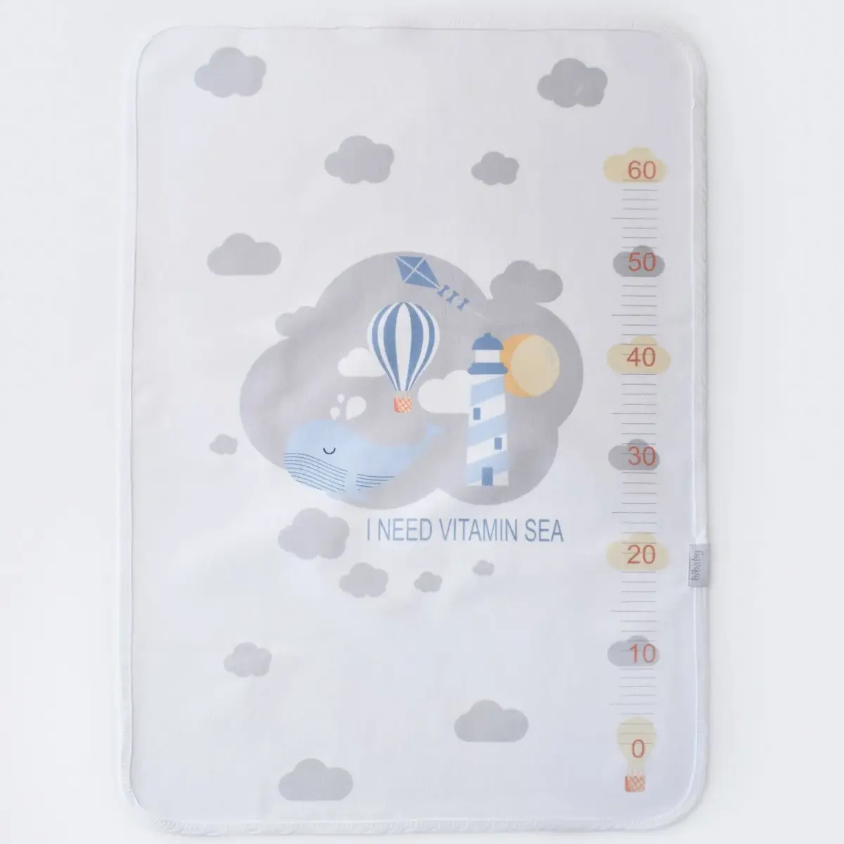 Bibaby Alt Açma Muşamba My Ocean Family Ekru